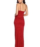 Selene Formal Scalloped Lace Dress is a stunning choice for a bridesmaid dress or maid of honor dress, and to feel beautiful at Prom 2023, spring weddings, formals, & military balls!