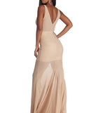 The Jemma Formal Heat Stone Mermaid Dress is a gorgeous pick as your 2023 prom dress or formal gown for wedding guest, spring bridesmaid, or army ball attire!