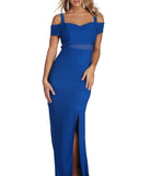 Nyla Formal High Slit Bandage Dress is a stunning choice for a bridesmaid dress or maid of honor dress, and to feel beautiful at Prom 2023, spring weddings, formals, & military balls!
