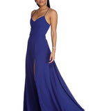 The Kassidy Formal Chiffon Dress is a gorgeous pick as your 2023 prom dress or formal gown for wedding guest, spring bridesmaid, or army ball attire!