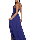 The Kassidy Formal Chiffon Dress is a gorgeous pick as your 2023 prom dress or formal gown for wedding guest, spring bridesmaid, or army ball attire!