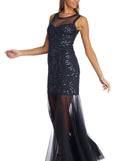 The Cecilia Formal Sequin Mermaid Dress is a gorgeous pick as your 2023 prom dress or formal gown for wedding guest, spring bridesmaid, or army ball attire!