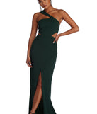 The Erica Formal One Shoulder Dress is a gorgeous pick as your 2023 prom dress or formal gown for wedding guest, spring bridesmaid, or army ball attire!
