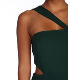 The Erica Formal One Shoulder Dress is a gorgeous pick as your 2023 prom dress or formal gown for wedding guest, spring bridesmaid, or army ball attire!