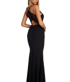 The Clarisse Well Refined Lace Back Dress is a gorgeous pick as your 2023 prom dress or formal gown for wedding guest, spring bridesmaid, or army ball attire!