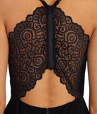 The Clarisse Well Refined Lace Back Dress is a gorgeous pick as your 2023 prom dress or formal gown for wedding guest, spring bridesmaid, or army ball attire!