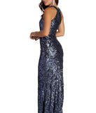 The Kylie Formal Sparkling Sequin Dress is a gorgeous pick as your 2023 prom dress or formal gown for wedding guest, spring bridesmaid, or army ball attire!