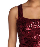 Sascha Formal Sparkling Sequin Dress is a stunning choice for a bridesmaid dress or maid of honor dress, and to feel beautiful at Prom 2023, spring weddings, formals, & military balls!