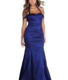 The Leighton Formal Taffeta Mermaid Dress is a gorgeous pick as your 2023 prom dress or formal gown for wedding guest, spring bridesmaid, or army ball attire!