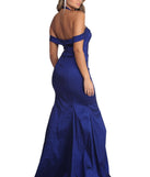 The Leighton Formal Taffeta Mermaid Dress is a gorgeous pick as your 2023 prom dress or formal gown for wedding guest, spring bridesmaid, or army ball attire!