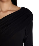 Maia Formal One Shoulder Dress creates the perfect summer wedding guest dress or cocktail party dresss with stylish details in the latest trends for 2023!