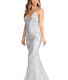 The Gabriela Formal Sequin Glam Dress is a gorgeous pick as your 2023 prom dress or formal gown for wedding guest, spring bridesmaid, or army ball attire!
