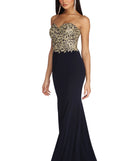 The Angela Formal Embroidered Floral Dress is a gorgeous pick as your 2023 prom dress or formal gown for wedding guest, spring bridesmaid, or army ball attire!