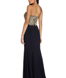 The Angela Formal Embroidered Floral Dress is a gorgeous pick as your 2023 prom dress or formal gown for wedding guest, spring bridesmaid, or army ball attire!
