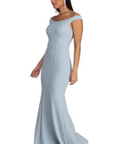 The Cami Formal Glitter Mermaid Dress is a gorgeous pick as your 2023 prom dress or formal gown for wedding guest, spring bridesmaid, or army ball attire!