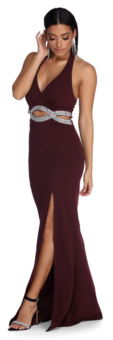 Scarlette Infinite Beauty Evening Dress is a stunning choice for a bridesmaid dress or maid of honor dress, and to feel beautiful at Prom 2023, spring weddings, formals, & military balls!