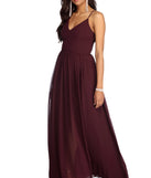 The Charena Formal High Slit Dress is a gorgeous pick as your 2023 prom dress or formal gown for wedding guest, spring bridesmaid, or army ball attire!