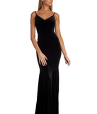 Lyanna Formal Velvet Mermaid Dress creates the perfect summer wedding guest dress or cocktail party dresss with stylish details in the latest trends for 2023!