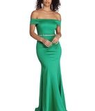 Monroe Formal Rhinestone Mermaid Dress is a stunning choice for a bridesmaid dress or maid of honor dress, and to feel beautiful at Prom 2023, spring weddings, formals, & military balls!