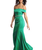 Monroe Formal Rhinestone Mermaid Dress is a stunning choice for a bridesmaid dress or maid of honor dress, and to feel beautiful at Prom 2023, spring weddings, formals, & military balls!