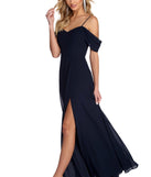Vanessa Formal Chiffon Lattice Dress is a stunning choice for a bridesmaid dress or maid of honor dress, and to feel beautiful at Prom 2023, spring weddings, formals, & military balls!