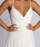 Melany Formal High Slit Dress is a stunning choice for a bridesmaid dress or maid of honor dress, and to feel beautiful at Prom 2023, spring weddings, formals, & military balls!