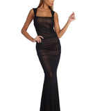 The Kassandra Formal Ruched Mesh Dress is a gorgeous pick as your 2023 prom dress or formal gown for wedding guest, spring bridesmaid, or army ball attire!