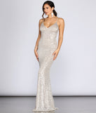 Teagan Sequin Gown creates the perfect summer wedding guest dress or cocktail party dresss with stylish details in the latest trends for 2023!