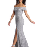 Lillian Formal High Slit Lace Dress is a stunning choice for a bridesmaid dress or maid of honor dress, and to feel beautiful at Prom 2023, spring weddings, formals, & military balls!