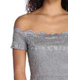 Lillian Formal High Slit Lace Dress is a stunning choice for a bridesmaid dress or maid of honor dress, and to feel beautiful at Prom 2023, spring weddings, formals, & military balls!