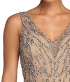 The Gia Formal Sleeveless Beaded Dress is a gorgeous pick as your 2023 prom dress or formal gown for wedding guest, spring bridesmaid, or army ball attire!