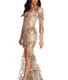 Rachel Formal Sequin Tassel Dress is a stunning choice for a bridesmaid dress or maid of honor dress, and to feel beautiful at Prom 2023, spring weddings, formals, & military balls!