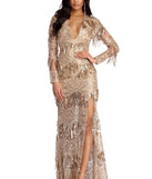 Rachel Formal Sequin Tassel Dress is a stunning choice for a bridesmaid dress or maid of honor dress, and to feel beautiful at Prom 2023, spring weddings, formals, & military balls!