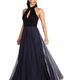 The Francesca Formal Beaded Chiffon Dress is a gorgeous pick as your 2023 prom dress or formal gown for wedding guest, spring bridesmaid, or army ball attire!