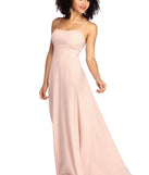 The Cynthia Formal Chiffon Sweetheart Dress is a gorgeous pick as your 2023 prom dress or formal gown for wedding guest, spring bridesmaid, or army ball attire!