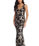 The Jessica Floral Sequin Formal Dress is a gorgeous pick as your 2023 prom dress or formal gown for wedding guest, spring bridesmaid, or army ball attire!