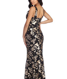 The Jessica Floral Sequin Formal Dress is a gorgeous pick as your 2023 prom dress or formal gown for wedding guest, spring bridesmaid, or army ball attire!