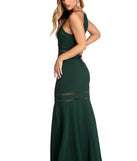 The Carly Formal Illusion Mermaid Dress is a gorgeous pick as your 2023 prom dress or formal gown for wedding guest, spring bridesmaid, or army ball attire!