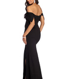 The Lana Formal High Slit Glitter Dress is a gorgeous pick as your 2023 prom dress or formal gown for wedding guest, spring bridesmaid, or army ball attire!