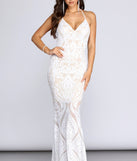 Meg Formal Sequin Halter Dress is a stunning choice for a bridesmaid dress or maid of honor dress, and to feel beautiful at Prom 2023, spring weddings, formals, & military balls!