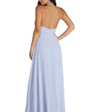 Val Formal Wrap Chiffon Dress creates the perfect summer wedding guest dress or cocktail party dresss with stylish details in the latest trends for 2023!