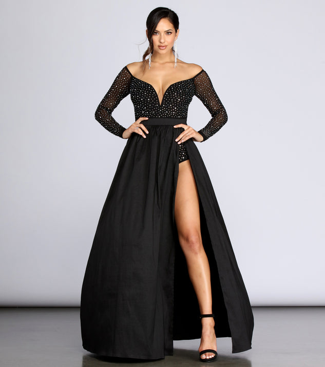 Rory Starry Night Heat Stone Dress | Windsor Rory Starry Night Heat Stone Dress | Windsor