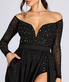 Rory Starry Night Heat Stone Dress is a stunning choice for a bridesmaid dress or maid of honor dress, and to feel beautiful at Prom 2023, spring weddings, formals, & military balls!