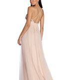 The Alaina Formal Tulle And Sequin Dress is a gorgeous pick as your 2023 prom dress or formal gown for wedding guest, spring bridesmaid, or army ball attire!
