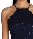 Mary Formal Sequin Lace Dress is a stunning choice for a bridesmaid dress or maid of honor dress, and to feel beautiful at Prom 2023, spring weddings, formals, & military balls!