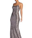 The Chrissy Formal Open Back Dress is a gorgeous pick as your 2023 prom dress or formal gown for wedding guest, spring bridesmaid, or army ball attire!