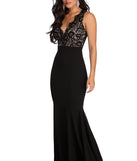 Marlee Formal Lace Mermaid Dress is a stunning choice for a bridesmaid dress or maid of honor dress, and to feel beautiful at Prom 2023, spring weddings, formals, & military balls!