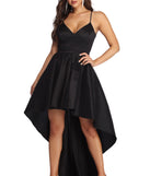 The Kylie Formal High Low Dress is a gorgeous pick as your 2023 prom dress or formal gown for wedding guest, spring bridesmaid, or army ball attire!
