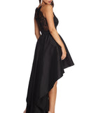 The Kylie Formal High Low Dress is a gorgeous pick as your 2023 prom dress or formal gown for wedding guest, spring bridesmaid, or army ball attire!