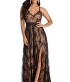Kim Formal Floral Lace Dress creates the perfect summer wedding guest dress or cocktail party dresss with stylish details in the latest trends for 2023!